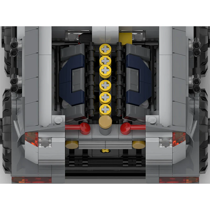 MOC-117745 Futuristic Troop Carrier
