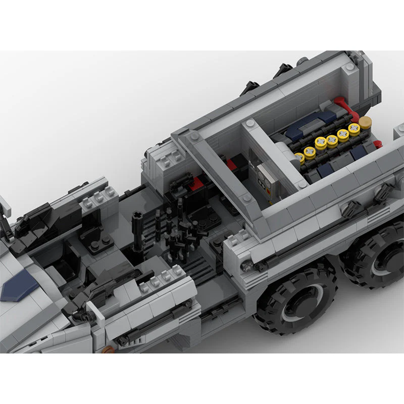 MOC-117745 Futuristic Troop Carrier