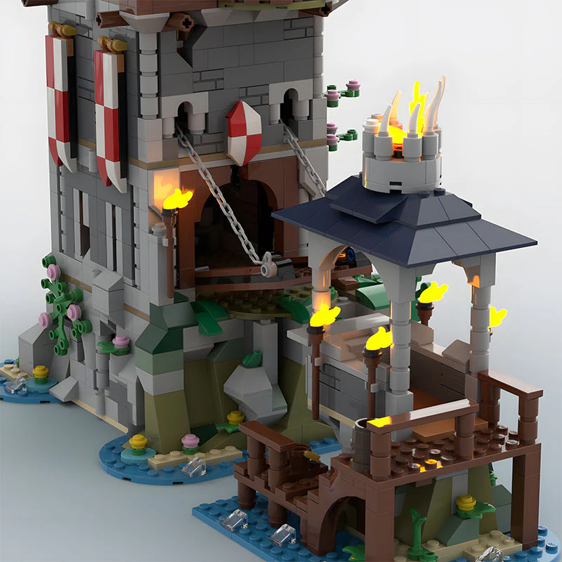 MOC-144007 Medieval Lake Fortress